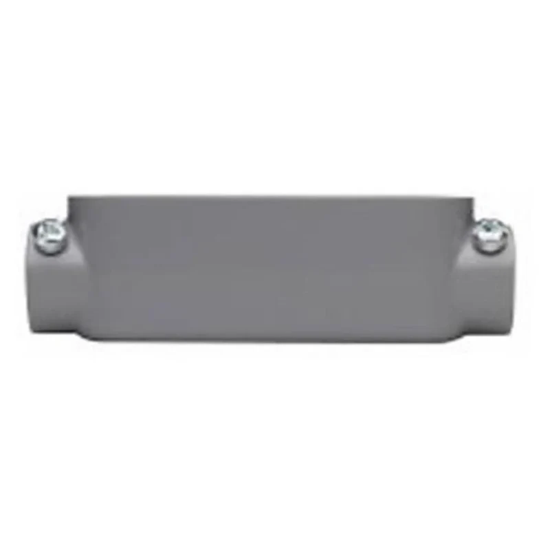 Premium 1 Inch Aluminum Rigid Type C Conduit Body With Integral Cover And Gasket Built Tough For No Nonsense Copper Wire Routing Top Shelf Industrial Grade Electrical Connector