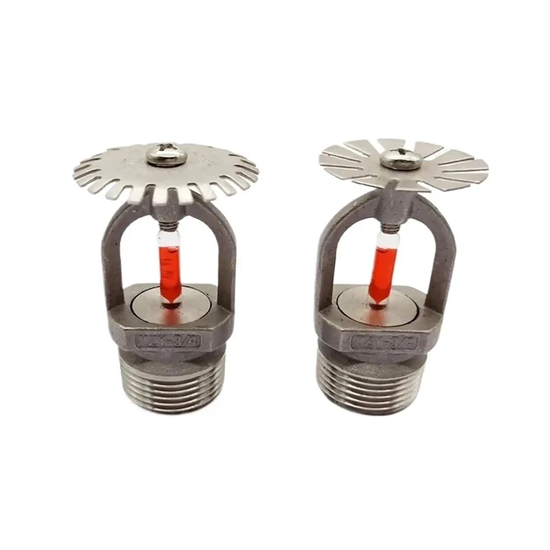 Heavy Duty Fire Sprinkler Head Upright Top Spray With 68 Degree Heat Activation For Rock Solid Up And Down Coverage Dn15 Dn20 Thread Quick Responding Flame Quencher Built Tough