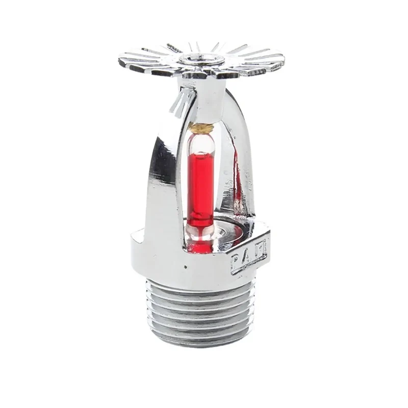 Heavy Duty Fire Sprinkler Head Built Tough For Kitchen And Sauna Spots Straight Up High Temperature Guard For Smoke Ducts With No Sweat Quick Mount Design And Upward Spray Protection