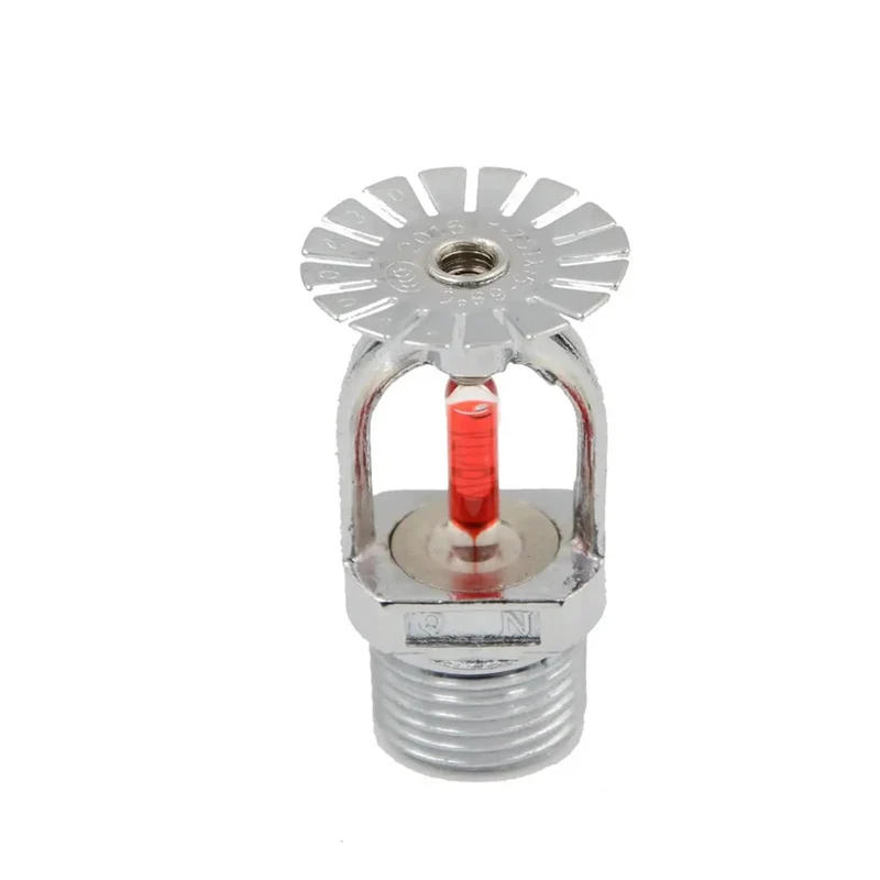 Pro-Level Pendent Fire Sprinkler Head With 68 Degree Activation For Super Quick Response And Heavy Duty Fire Extinguishing System Protection To Keep Your Space Safe With Zero Drama And Total Peace Of Mind In One Piece Pack For Home Or Business Use