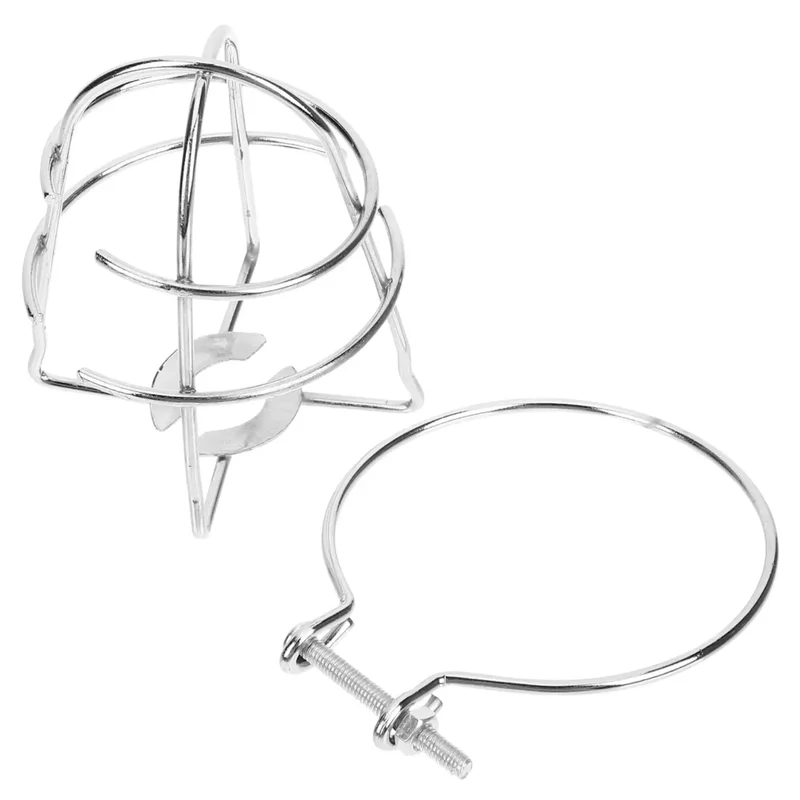 Tough As Nails 2 Pack Fire Sprinkler Head Protector Cage Heavy Duty 1/2 Inch Metal Shield Built To Take A Mean Beating And Keep Your Safety Setup Drop Proof All Year Long