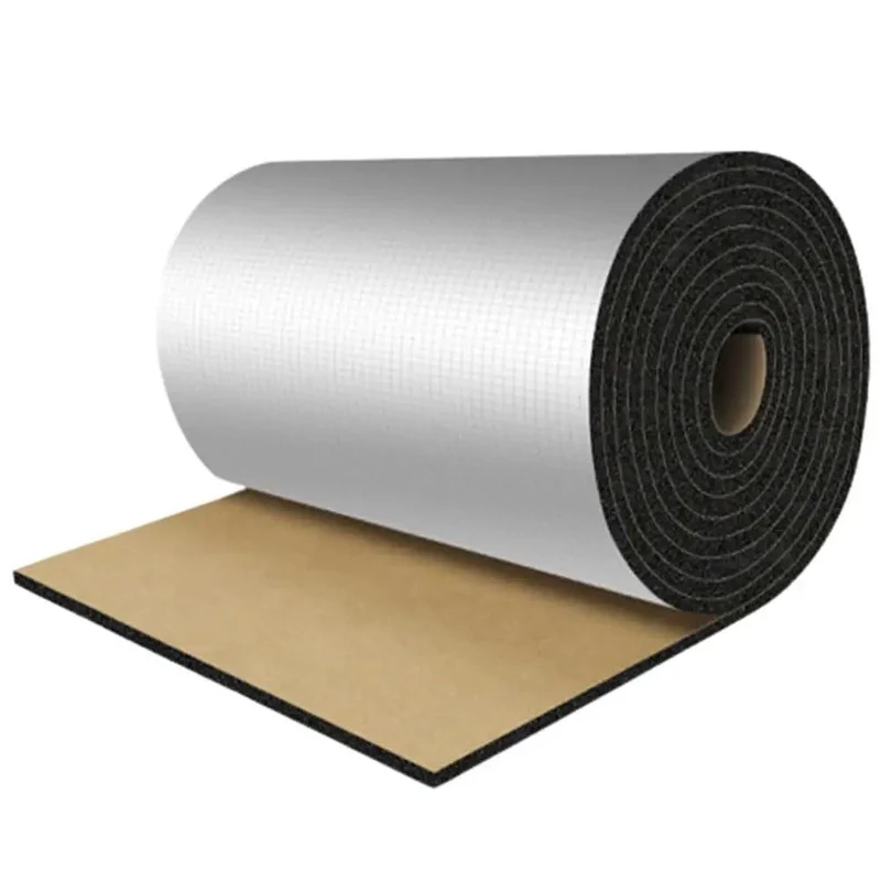 Badass Heavy Duty Heat Shield And Sound Deadening Insulation Mat For Street Car Hood Engine Roof Door Trunk 40 By 60 Inch Foam Core Aluminum Foil Blocker