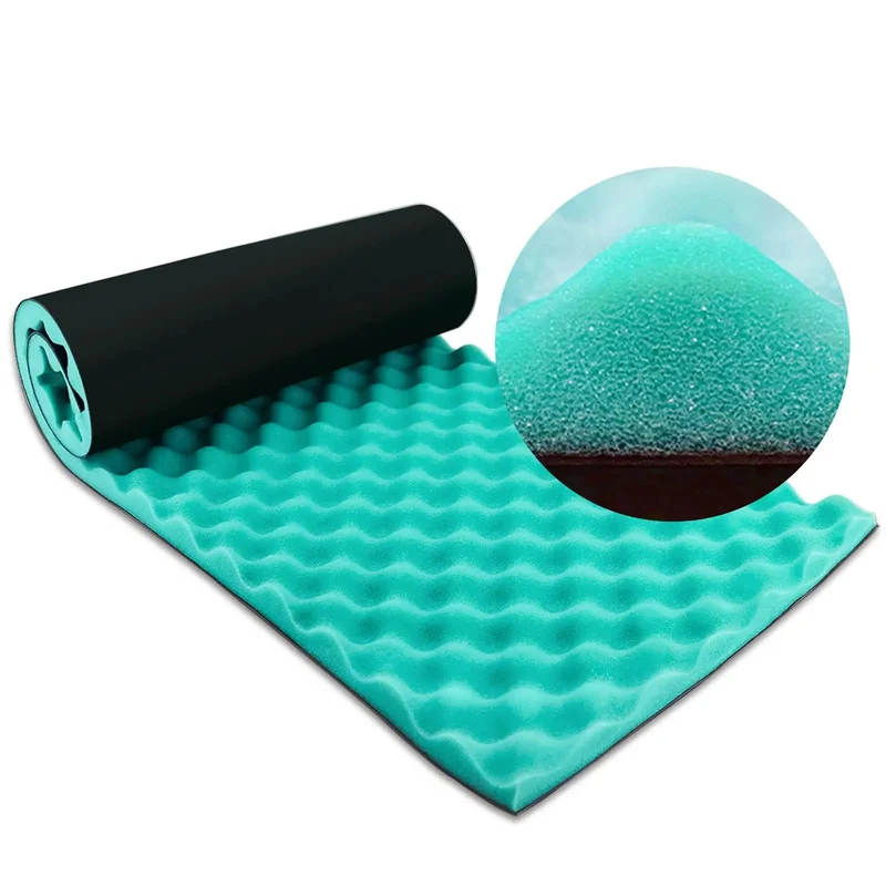 High Density Rubber Backed Thick Soundproof Foam Roll Tackle Any Racket With Dual Layer Vibration Dampening Acoustic Wrap For Hvac Pipes And Window Doors