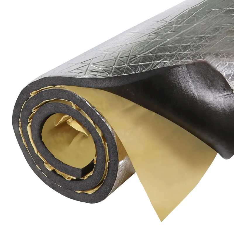 Heavy Duty 590 Mil Sound Deadening Foam Roll 125 X 40 Inches Closed Cell Noise Barrier Ditches Road Rattle Keeps Your Whip Quiet Smooth Ride Upgrade For Cars Boats And Van Life Projects