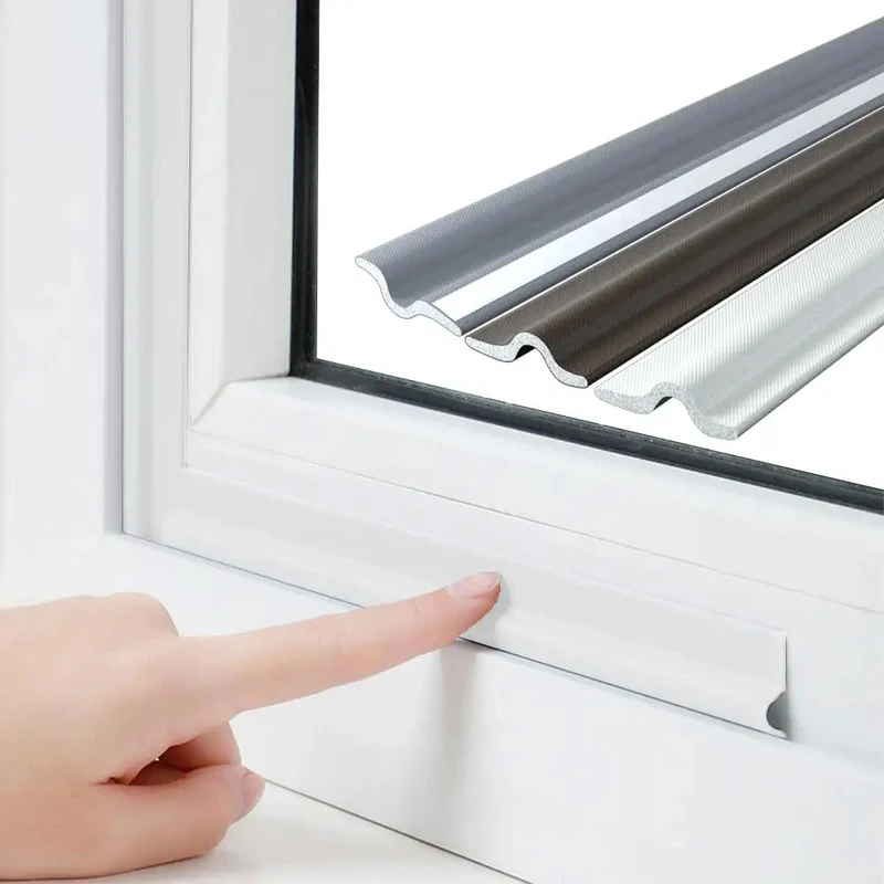 Self Adhesive T Shape Draft Stopper Tape Kills The Draft Seal Window And Door Gaps Block Noise No Sweat Weather Stripping Insulation Roll For Easy Install And Cozy Vibes White 118 Inches Long