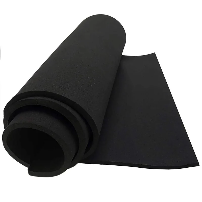Top Shelf Neoprene Foam Rubber Sheet Roll 15 By 60 Inches By One Eighth Inch Thick Perfect For Cosplay Padding And Diy Crafts With Smooth Easy Cut Insulation And Noise Blocking For No Sweat Crafting