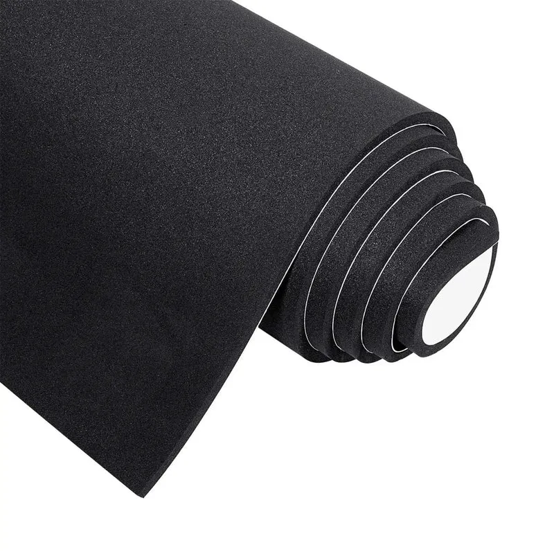 Premium Neoprene Foam Padding Sheet With Bulletproof Self Adhesive Backing, Quarter Inch Thick Eva Cushion Roll Solid Bet For Diy Workbenches, Car Wraps And Sound Deadening Projects