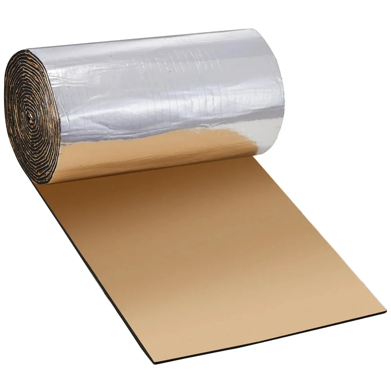200 Mil Thick Soundproofing Mat Roll for Cars Trucks and Vans 36 Square Foot Heavy Duty Heat Insulation Wall Builder Silences Road Rattle and Hum for a Chill Cruise Feel in Your Rig With this Bad Boy You Gotta Have a Quiet Cockpit