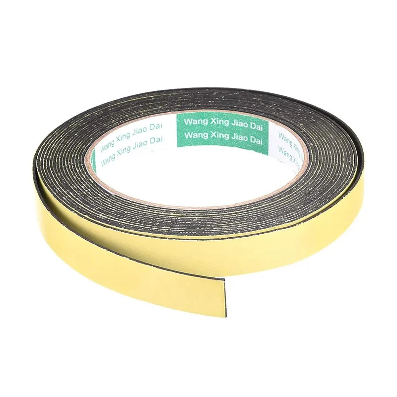 Heavy Duty Self Adhesive Sealing Foam Tape For Windows And Doors, Premium Eva Weather Strip With Super Strong Sticky Backing, Kicks Out Cold Drafts Dust And Humidity For A Rock Solid Seal Anywhere