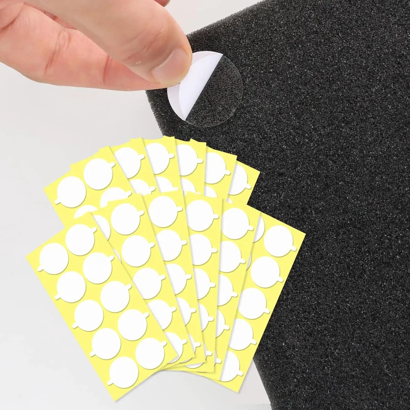Pro Grade Dang Tough Grip Double Sided Acoustic Foam Tape 240 Heavy Duty Round Dots For Wall Soundproofing Home Treatments Clean Peel Stick No Residue And Zero Marks