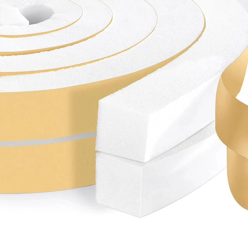 Heavy Duty High Density Foam Tape Air Conditioner Window Seal With Strong Adhesive For AC Insulation Weather Stripping Doors And Windows Snug Fit Locks In Fresh Air Blocks Nasty Drafts True White