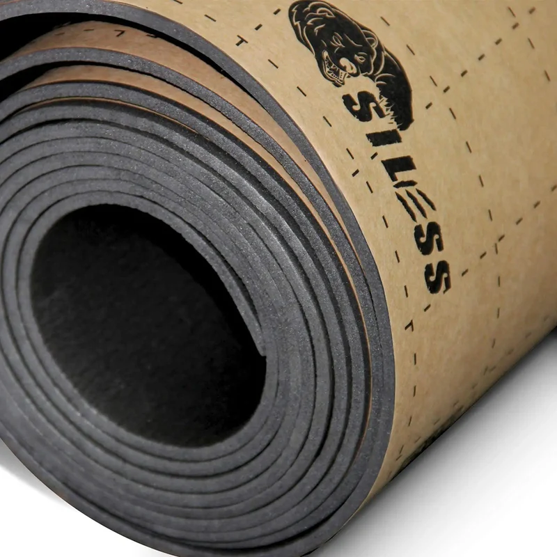 Badass 4mm Car Sound Deadening Heat Insulation Mat 36 Square Feet Closed Cell Polyethylene Foam PE Waterproof Adhesive Panel For Quiet Rides And Tight Seals