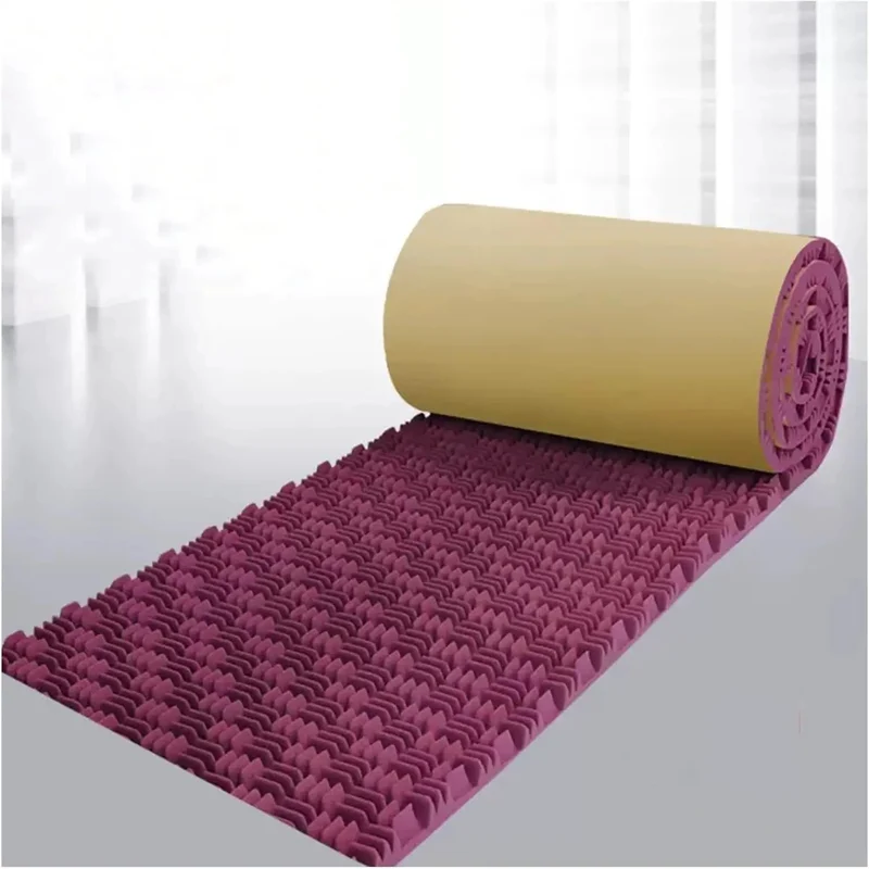 Gotta Mute the Room With These Heavy Duty Purple Sound Proofing Foam Rolls Thick 5 Cm Closed Cell Density Self Adhesive Backing Blocks Noise Fast Perfect for Recording Studios Home Offices and Gym Walls High Resilience Acoustic Insulation Roll