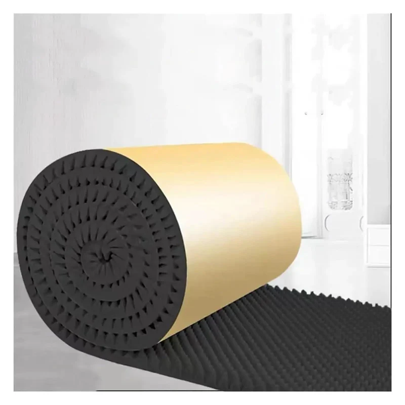 Turn Down The Volume On Your World This Bad Boy 7Cm Thick Self Adhesive Soundproofing Foam Kills Noise Fast Black Egg Crate Acoustic Panels Are Easy To Cut And Transform Any Room Into A Professional Setup In Seconds