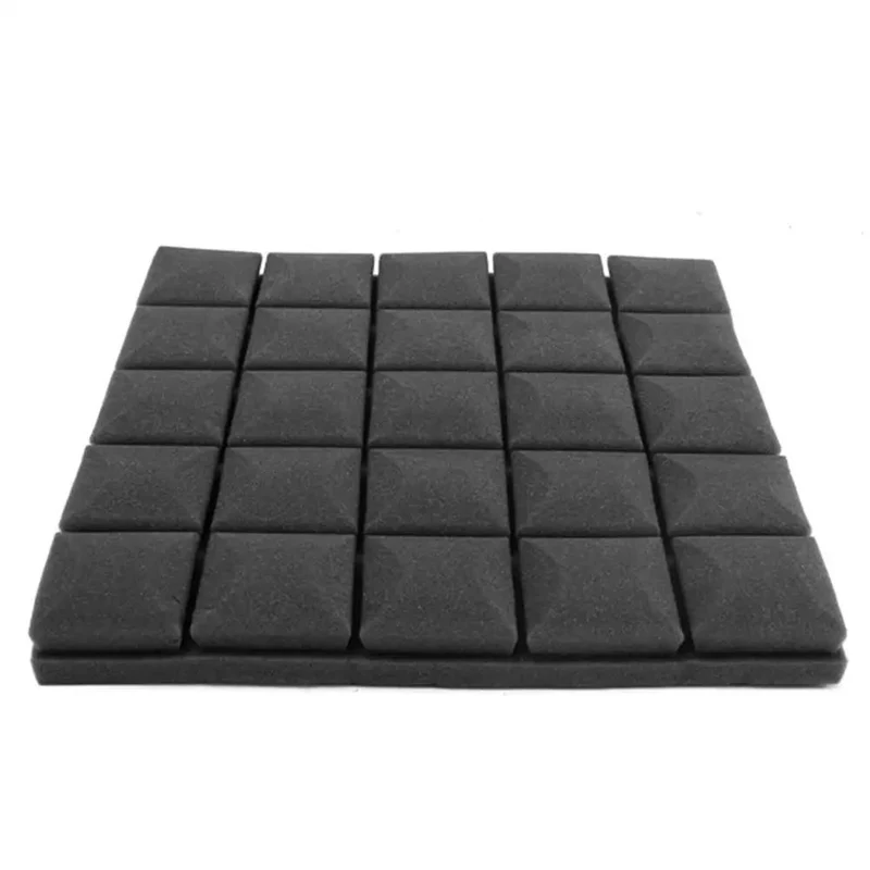 Professional Grade High Density Soundproof Foam Wall Panels For Home Studios And Lounges Killing Echoes While Cranking Audio Output To Dope Levels Solid Acoustic Treatment Gear