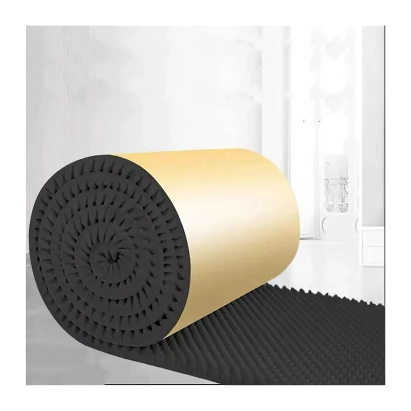 Slick Acoustic Egg Crate Foam Panels Peel And Stick Soundproofing Wall Tiles Noise Isolating Dampening Board Easy Rip Fit Home Studio Setup For Serious Chill Vibes And Crisp Audio