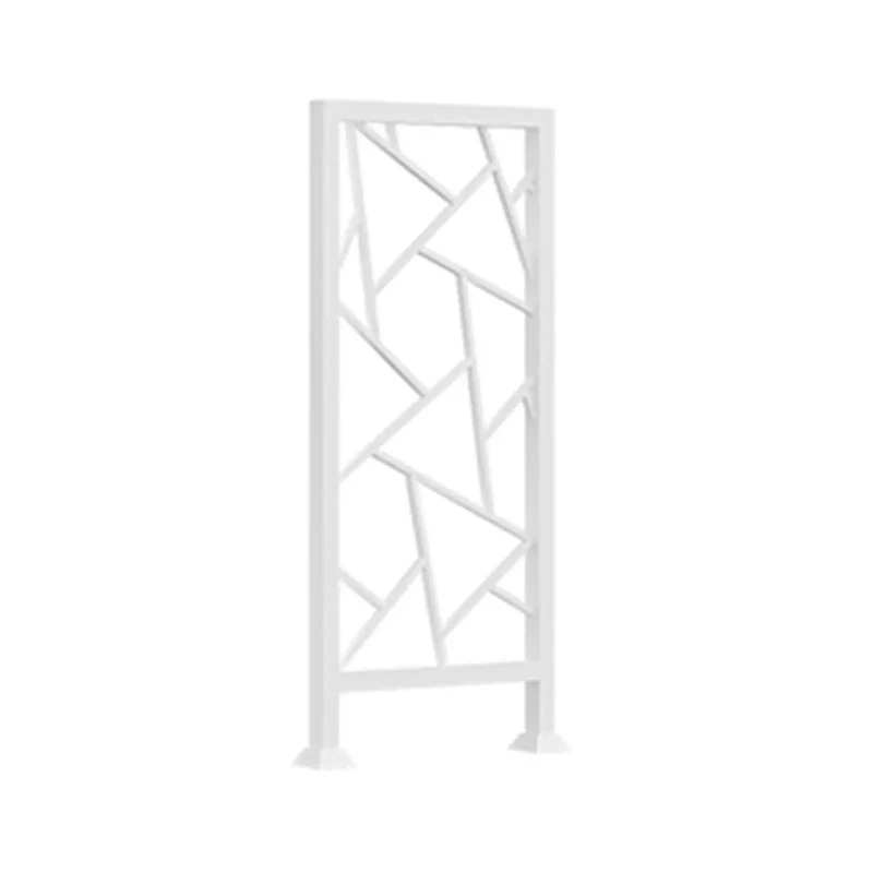 Premium Wrought Iron Railing Kit For Indoor Outdoor Balcony Deck Staircase Guardrail Set With Hella Durable White Paint Finish Built Tough For Everyday Use And Clean Style Setup