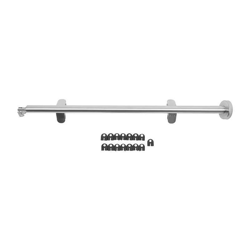 Pro Grade 316 Stainless Steel Glass Railing Corner Post Brushed Silver Metal Base Mount Rock Solid Deck Baluster Support Built Like A Tank For Backyard Patio And Pool Fence No Sweat Install