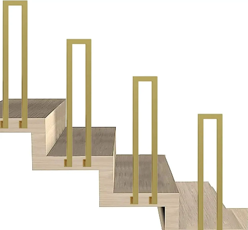Heavy Duty U Shaped Handrails For Indoor And Outdoor Steps Rock Solid Steel Stair Railing With Tough Powder Coated Finish Galvanized Iron Wall Mount Safety Bars For Fast Home Renovations