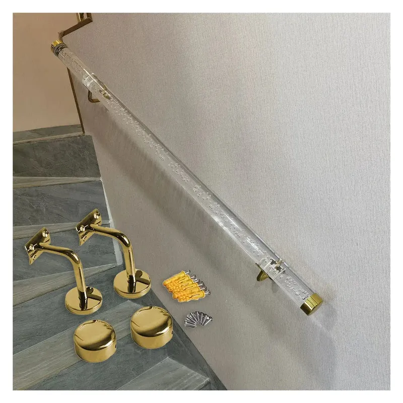 Premium Clear Acrylic Railing Posts With Durable Silver Brackets For Deck And Balcony Guardrails 2 Inch Diameter Tube Includes Bracket Pack UV Resistant DIY MultiPack Setup Adds Sleek Modern Vibe And Serious Strength To Your Backyard Hangout