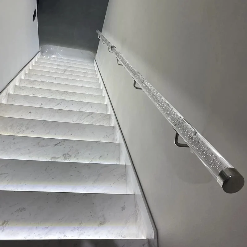 Heavy Duty Clear Acrylic Railing System For Decks Patios And Balconies Weather Resistant Panels No Sweat Setup Rock Solid Safety Barrier Top Shelf Backyard Essential