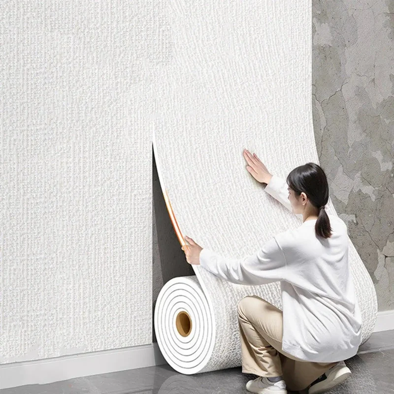 Kick Back The Chill With Prime Thermal Wallpaper For Cold Walls Peel And Stick Heat Blocking Wall Covering Saves Energy No Sweat Install Covers Cracks Clean White Look