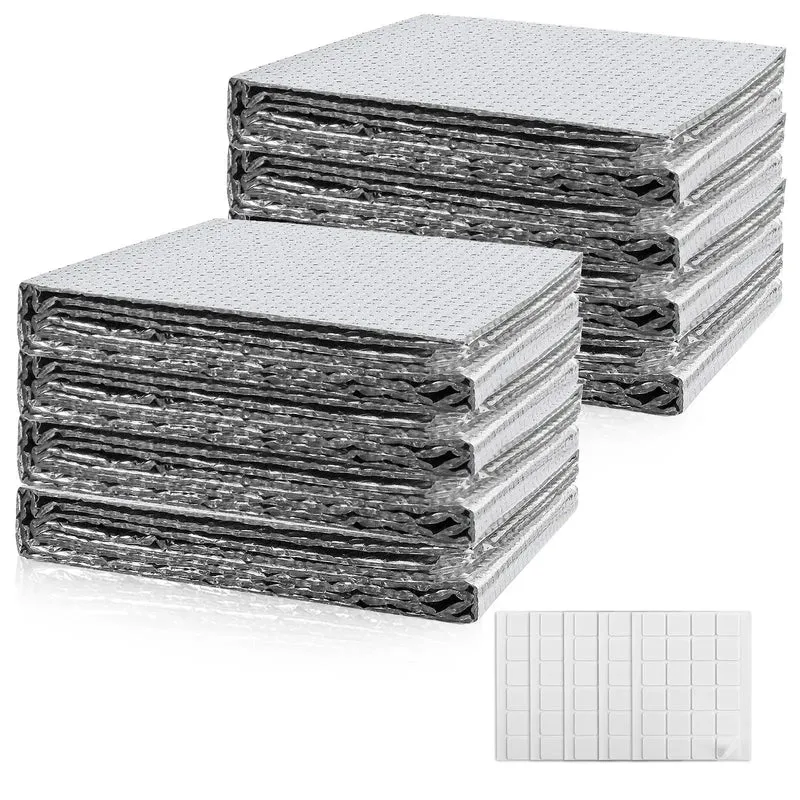 Heavy Duty Reflective Bubble Insulation Sheet For Garage Door Thermal Barrier Featuring Rock Solid Build And Super Durable Aluminum Finish To Keep The Place Cozy And Slash Power Costs