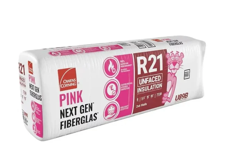 Unfaced R21 Fiberglass Insulation Batts Configured For 2X6 Walls Delivering Knockout Thermal Blockade With Hassle Free Placement And Heavy Duty Draft Stopping Power For Everyday House Upgrades