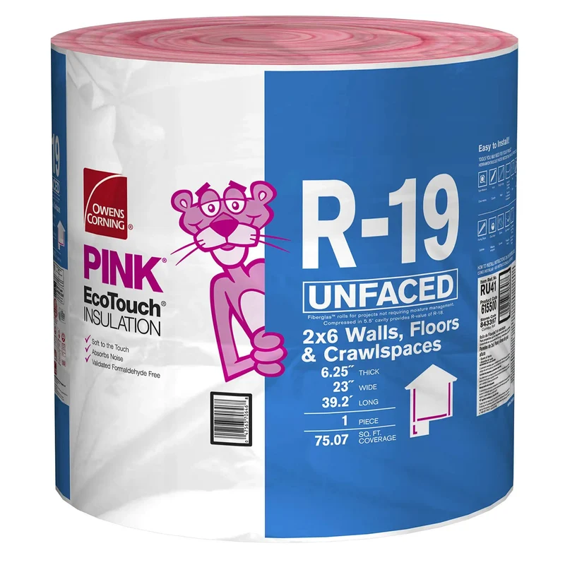 Premium Pink Fiberglass Insulation Batts For Interior Walls And Attic Cavities Heavy Duty Unfaced Design Delivers Superb Heat Retention And Year Round Warmth Soft Touch Material Cuts Cleanly Fits Securely Game Changer For Weekend Warriors