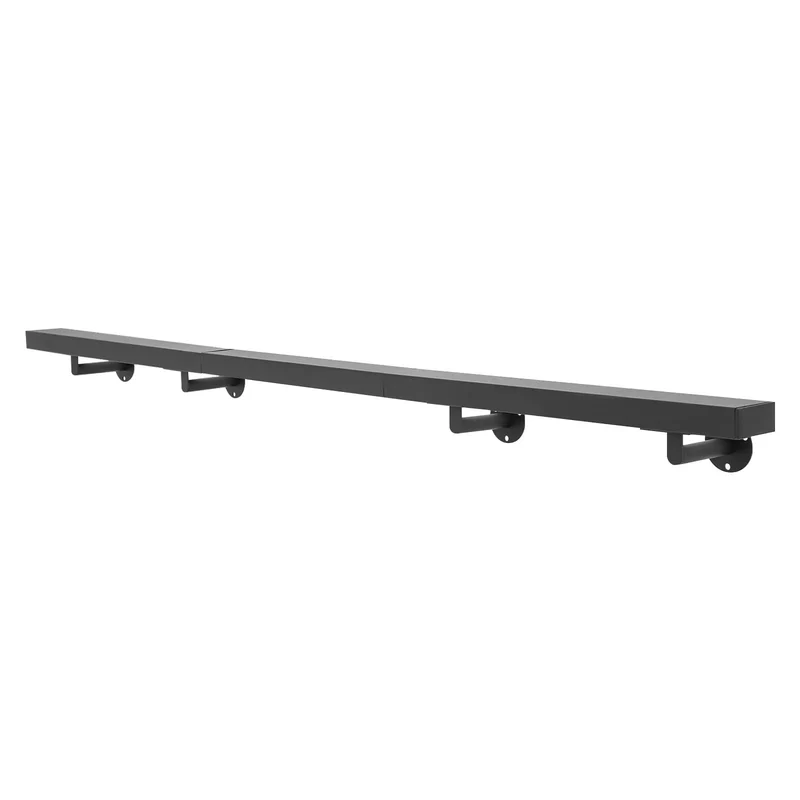 Heavy Duty Stainless Steel Flush Wall Mount Stair Railing Tough As Nails Scratch And Rust Resistant Finish Delivers A Rock Solid Grip Supports Up To Two Hundred Pounds For Reliable Daily Use
