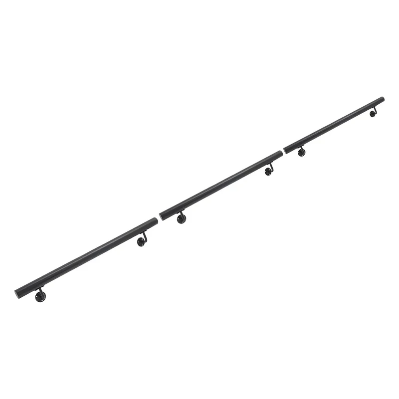 Upgrade Your Stairs With This Rock Solid Stainless Steel Wall Mount Handrail. Sleek Black Flush Mount Design Offers Top Notch Safety And Style. Weather Resistant Build Keeps Your Home Looking Sharp While Ensuring A Stable Grip Every Time You Climb.