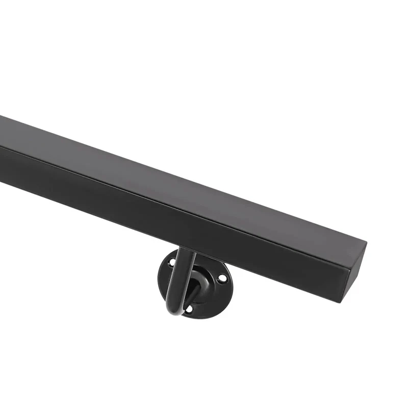 Premium Flush Handrail Set Stainless Steel Wall Mounted Indoor Outdoor Stair Railing With Heavy Duty Mounts Built Like A Tank And Rock Solid For Daily Projects