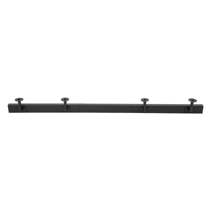 Premium Stainless Steel Flush Wall Mount Handrail For Indoor Outdoor Stairs Heavy Duty Spray Coated Safety Railing Built Tough Two Hundred Pound Load Capacity Smooth Anti Slip Residential Guard