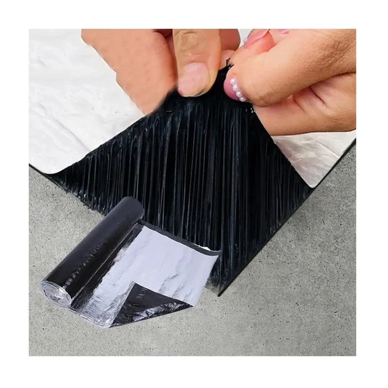 Heavy Duty Roof Shingles Repair Tape With Resilient Butyl Sealer For Leaky Pipes And Gutters Quick Fix Aluminum Foil Patch Set Battle Tested Pro Grade Waterproof Membrane Keeps Home Dry And Saves Serious Cash