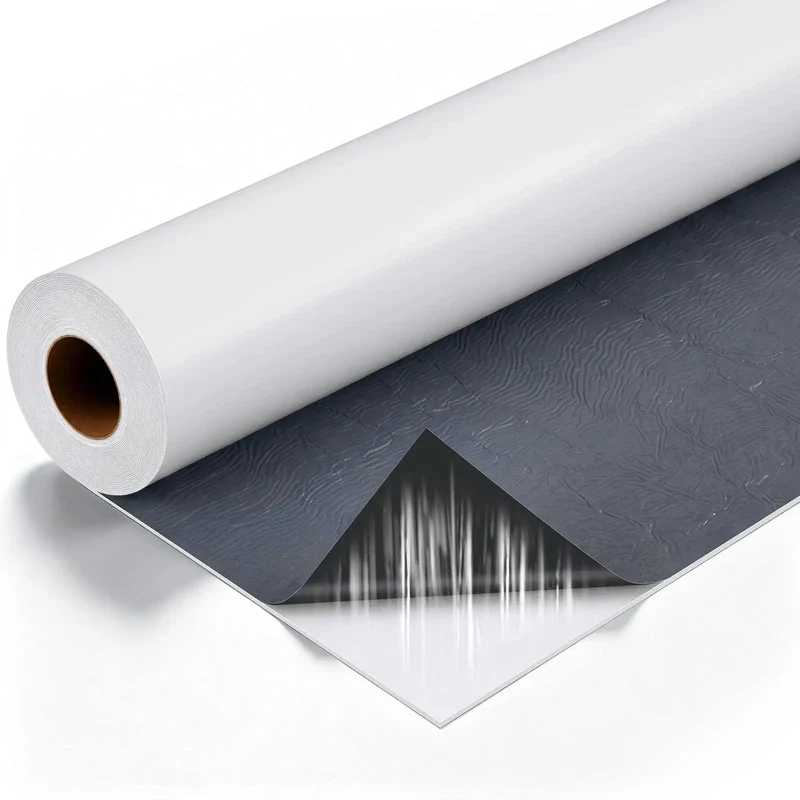 1 Roll EPDM Rubber Roofing Membrane 50 Mil Thick 39 By 15 Ft White Vulcanized Sheet Heavy Duty Rugged Tensile Strength UV Resistant Badass Weather Protection Extreme Temperature Resistant