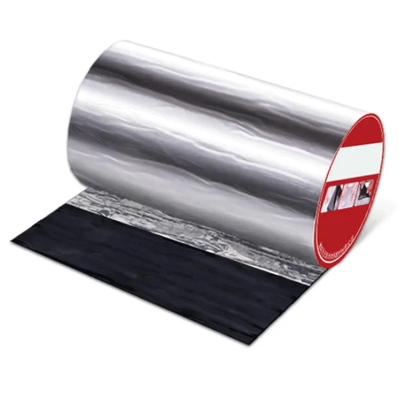 Heavy Duty Waterproof Roof Underlayment Roll Featuring Heat Reflective Foil And Quick Stick Adhesive For A Bone Dry Watertight Seal That Holds Up Under Pressure