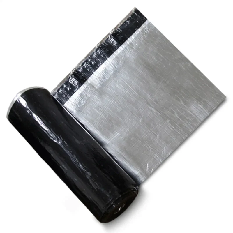 Heavy Duty Self Adhesive Roof Underlayment Roll With Reflective Aluminum Foil Waterproof Flashing Tape For Sheds And Decks Easy Peel And Stick Delivers A Rock Solid Asphalt Seal To Block Water And Heat For A 3.3 Foot Roll