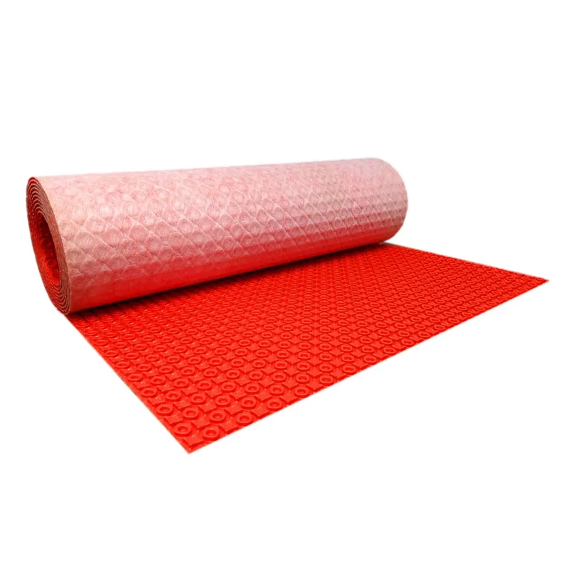 Flex Mesh Uncoupling Roll For Radiant Floor Heating 145 Sq Ft Shower Tile Underlayment Built Hardcore For Laminate Vinyl Layouts Slides Into Place With Zero Sweat Install