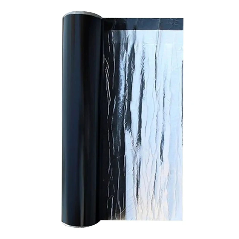 Hella Tough Asphalt Roof Shingle Repair Tape With Reflective Aluminum Foil Backing Offers Kickass Waterproof Shield And Nailed Pro Seal For Plugging Any Leaking Gutter Window Or Roof Leak On The Spot