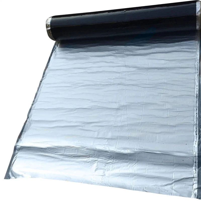 Heavy Duty Self Sealing Asphalt Tape With Aluminum Foil Backing Waterproof Bitumen Roll For Roof Patches Window Seals And Boat Repair Work Killer Grip No Sweat Fix For Shingles Leaks And Surface Cracks