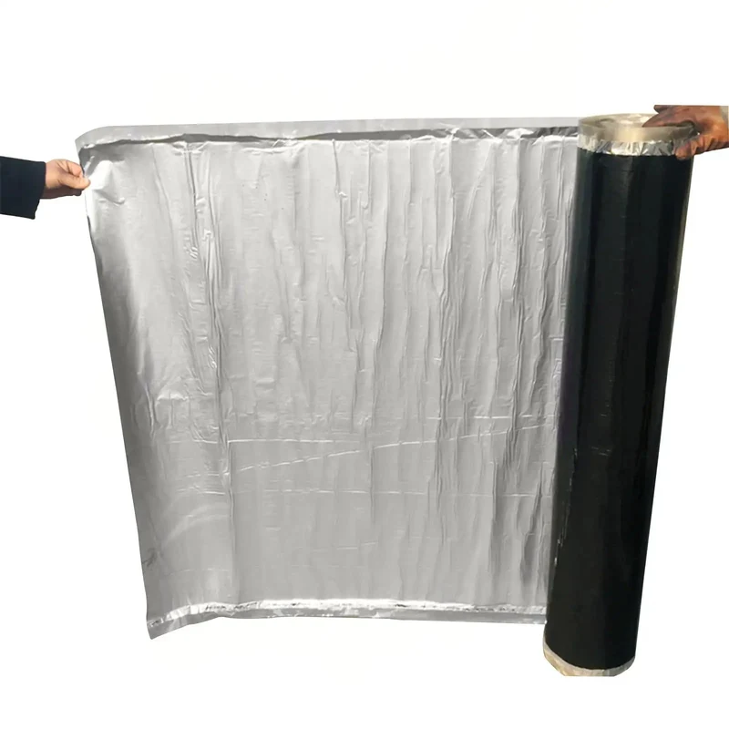 Top Shelf Aluminum Foil Bitumen Tape Real Heavy Duty Roof Leak Blocker Waterproof Butyl Rubber Flashing Roll Self Sealing Polymer Underlayment For Every Surface With No Sweat Weather Shielding