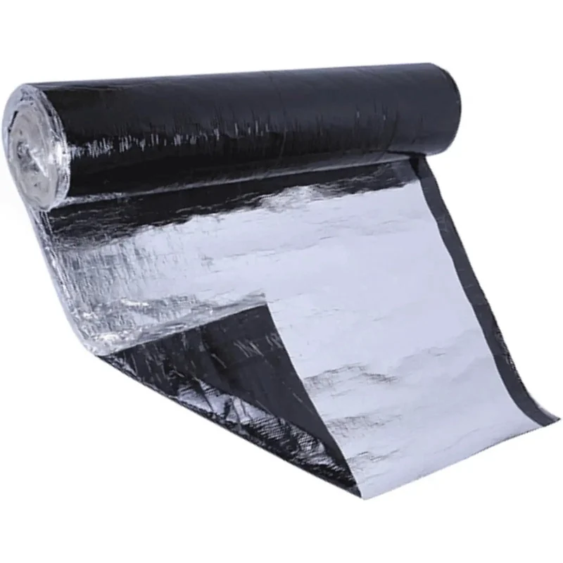 Heavy Duty Self Adhesive Roofing Felt And Aluminum Foil Asphalt Tape To Stop Water Leaks Fast Patch Gutters Cracks Quick With Zero Hassle And Rock Solid Flame Retardant Waterproof Seal
