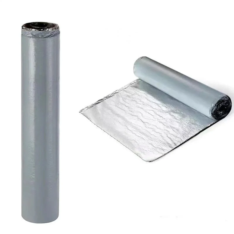 Badass Heavy Duty Self Adhesive Leak Stopper Tape With Reflective Aluminum Foil Backing For Shed And Barn Roofs Durable Asphalt Flashing Underlayment Roll That Never Lets A Drop Seep Through