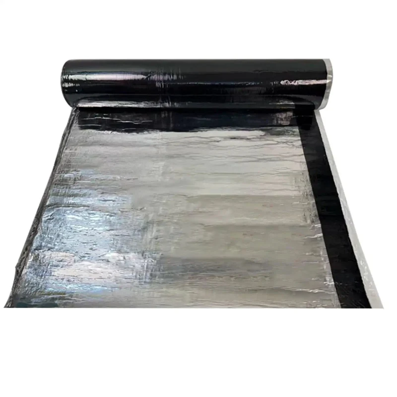 Heavy Duty Self Adhesive Roof Flashing Tape And Waterproof Underlayment Roll With Heat Reflective Aluminum Foil Backing To Straight Up Plug Those Pesky Leaks And Cracks On Sheds Or Homes Real Smooth