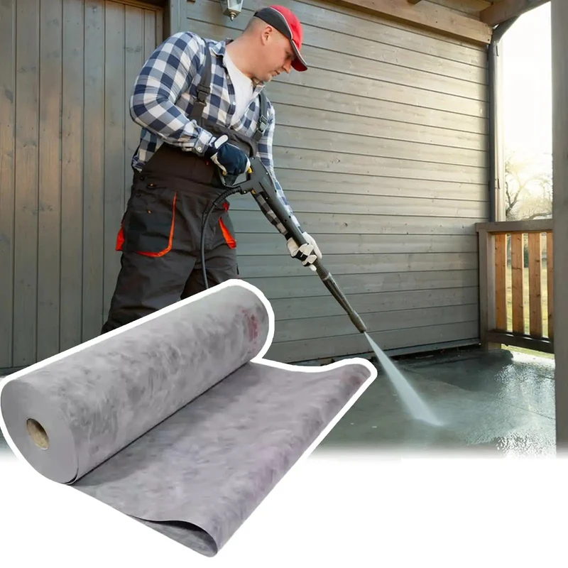 Rock Solid Waterproof Membrane For Bathroom Floors And Tile Underlayment Dead Easy No Sweat Diy Rollout With Gloves Indoors Or Outdoors Straight Up Leak Proof Barrier You Can Trust