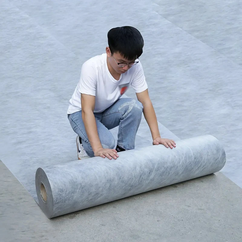 Kickass Heavy Duty Waterproof Membrane And Roof Underlay Roll For Walls Floors And Tile Bedding Fifty Five Meter Gray Sheet Built Tough Rain Or Shine Easy Diy Install