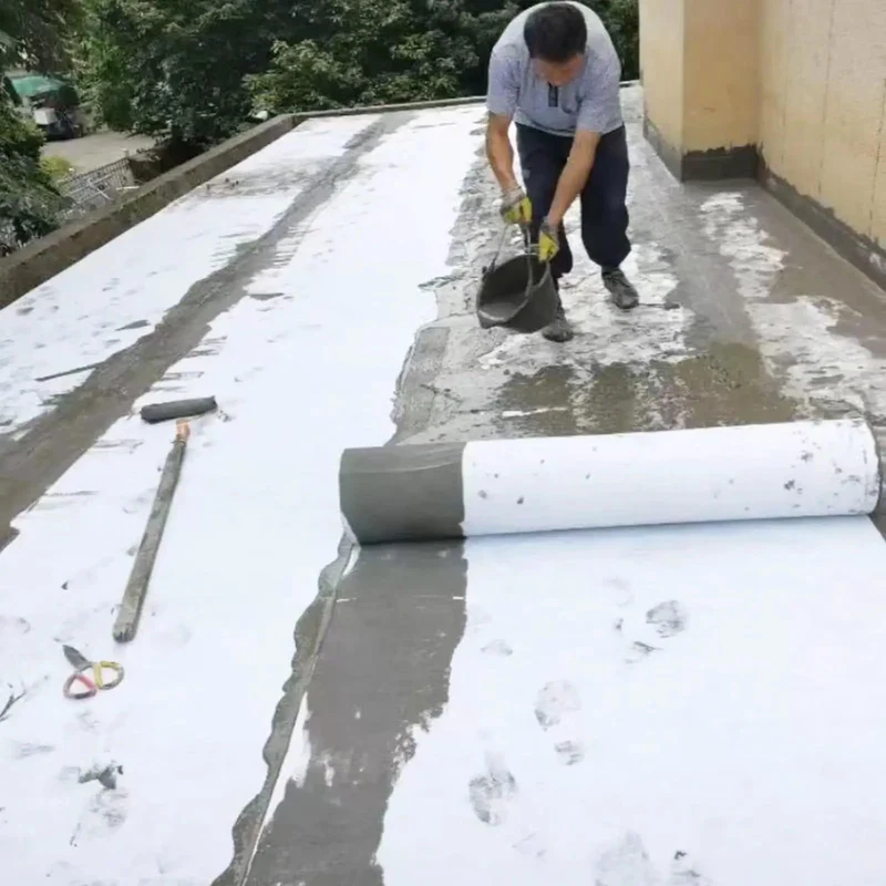 Tough As Nails Leak Proof Floor Underlayment And Foundation Waterproof Membrane For Home Projects Featuring Easy Peasy Diy Cutting For Kitchens Showers And Basements Measuring Forty Five Inches Wide By Fifty Two Feet Long
