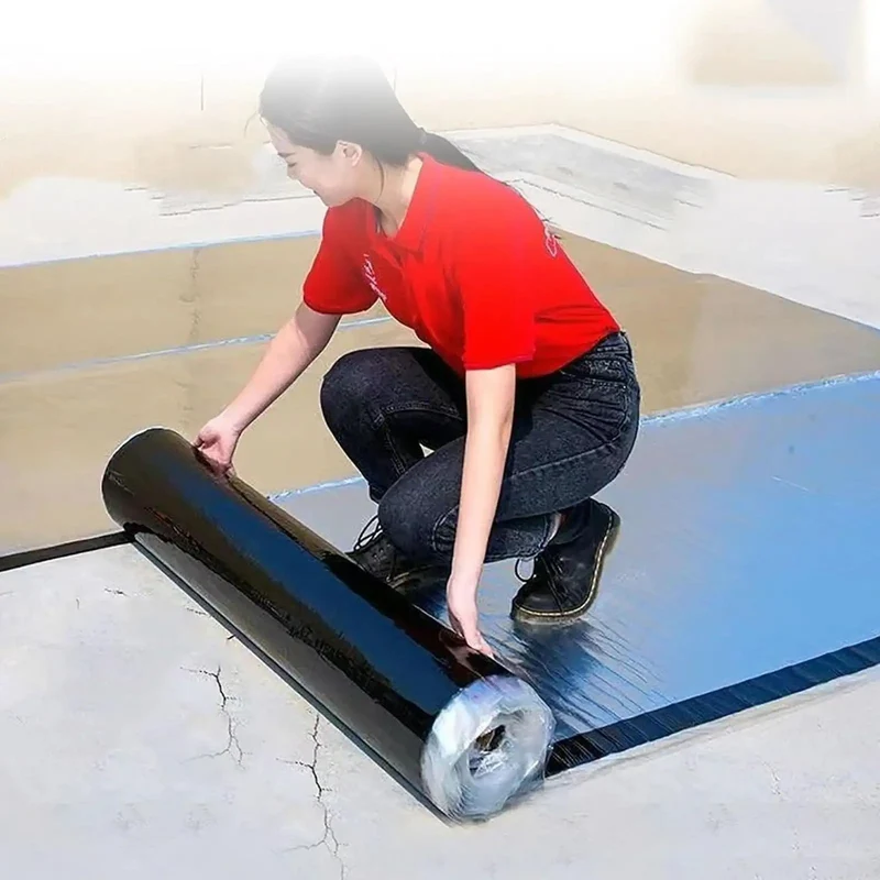 Heavy Duty Waterproof Roof Repair Tape Self Adhesive Bitumen Roll With Thick Aluminum Foil For Quick Leaks And Flashes That Kicks Rain Outta Town