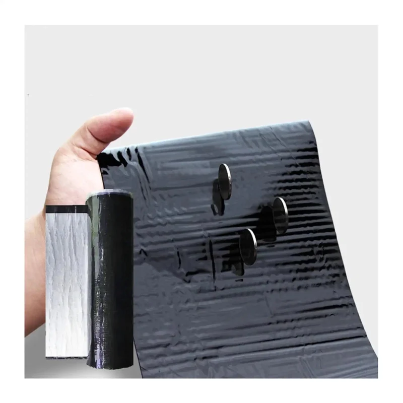 Rock Solid Asphalt Roof Repair Tape With Thick Aluminum Foil Waterproof Membrane Killer Bond Sealant For Leaks And Cracks Easy Apply Patch Roll For Flat Roofs And Sills Permanent Fix