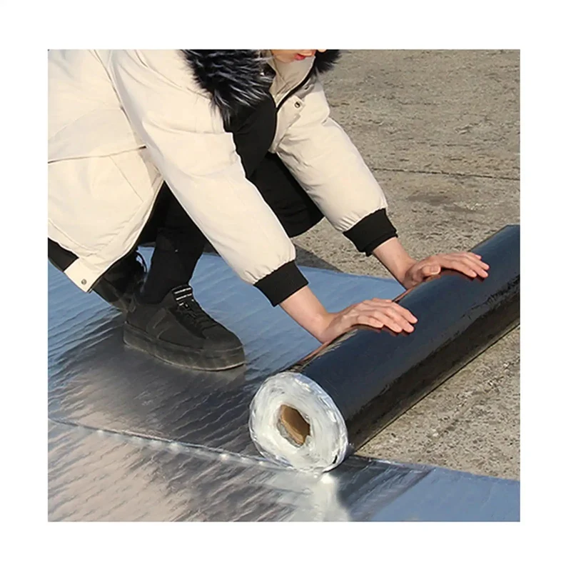 Kick Moisture In The Trash With This Heavy Duty Self Adhesive Bitumen Roofing Membrane Roll Designed For Leak Tight Patchwork And Waterproof Flashing Tape Always